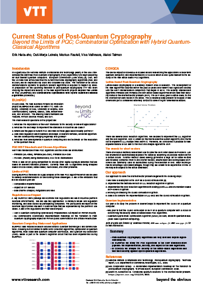 Blim and COHQCA PQC Poster thumbnail